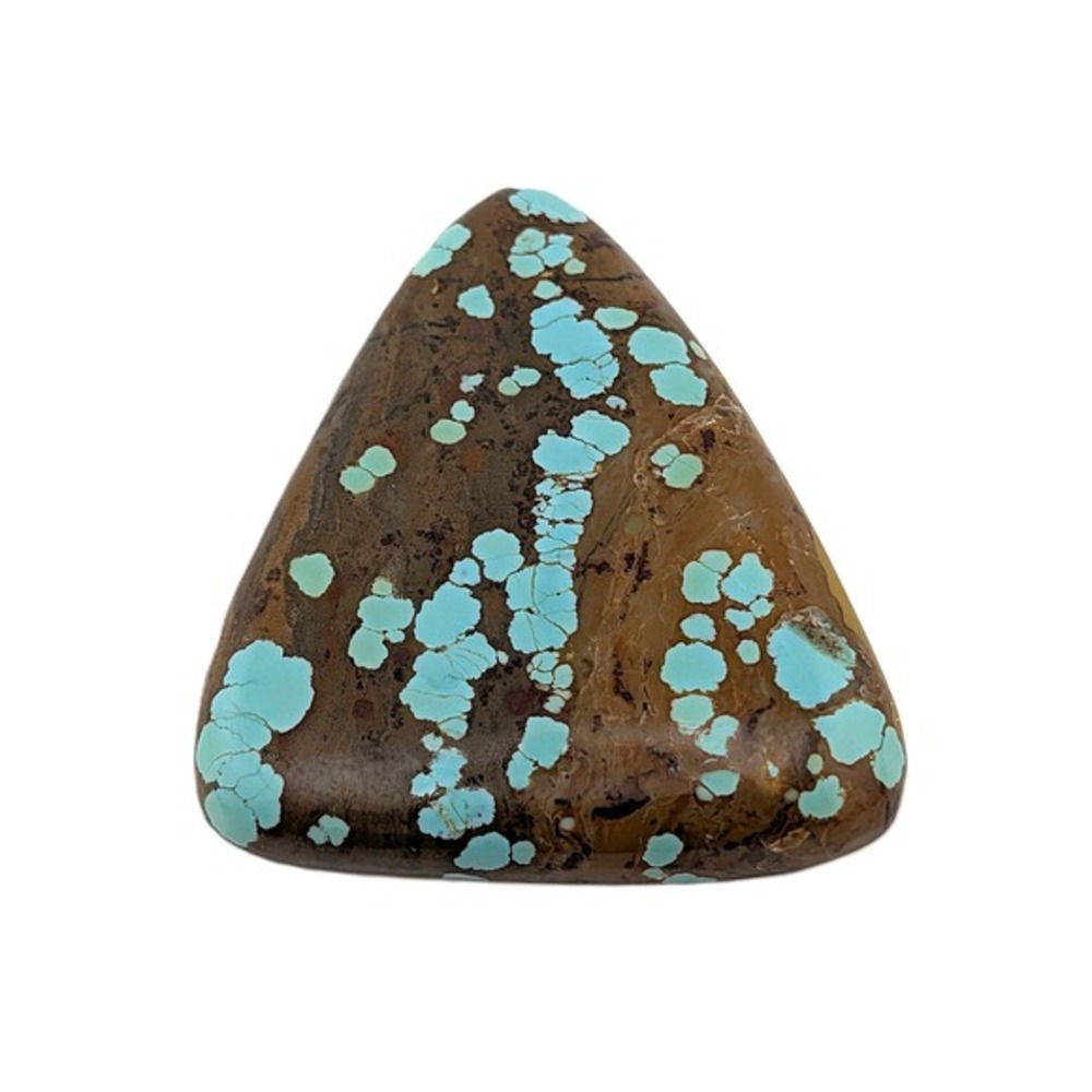 Authentic No. 8 Mine Turquoise RARE 164 Carats Spiderweb Matrix Nevada USA Gem *